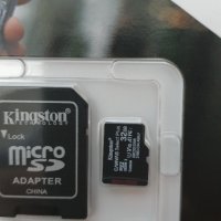 Нова Kingston Canvas Select Plus 32GB microsd мемори карта, снимка 2 - Карти памет - 34569372