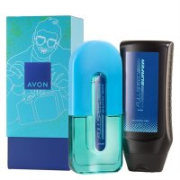 Avon- комплект Full speed surfer , снимка 1 - Мъжки парфюми - 43584462