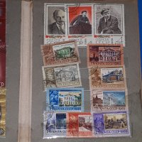 Стара руска соц папка с марки Ленин СССР USSR Русия, снимка 4 - Колекции - 43285240