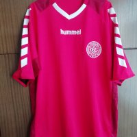 Denmark Дания Hummel оригинална футболна тениска фланелка 