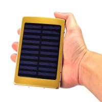 Соларна външна батерия power bank 60000mah с led фенер телефон iphone, снимка 5 - Външни батерии - 28865422