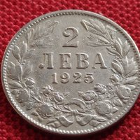 Монета 2 лева 1925г. Съединението прави силата България за КОЛЕКЦИЯ 32727, снимка 2 - Нумизматика и бонистика - 38556404