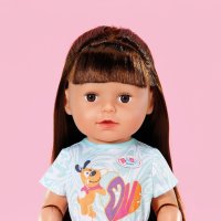 BABY Born - Кукла с кестенява коса и аксесоари Sister Style&Play, 43 см Zapf Creation 833025, снимка 4 - Кукли - 42975874