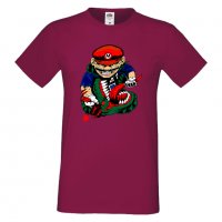 Мъжка тениска Mario VS Monster Игра,Изненада,Подарък,Празник,Повод, снимка 14 - Тениски - 37236598