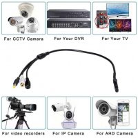 Аудио Мониторинг Микрофони за Видеокамера DVR Системи CCTV Видеонаблюдение Видеосистеми Видеоконтрол, снимка 2 - Комплекти за видеонаблюдение - 38218278