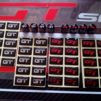 GT sport аксесоари за кола автомобил емблема капачки стикер лепенка, снимка 10 - Аксесоари и консумативи - 28822004