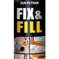 Пяна полиуретанова, пистолетна Moment Fix & Fill Gun PU Foam 700 мл , снимка 1 - Лепила и силикон - 43200224