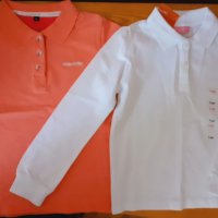 Нови блузки за момиченца-122-128, снимка 1 - Детски Блузи и туники - 36714019