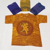 Индийски ръчно рисувани тениски- памук, снимка 4 - Тениски - 36599695