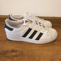 Adidas SUPERSTAR - страхотни дамски кецове НОВИ БЕЗ КУТИЯ 39 1/3, снимка 6 - Маратонки - 43899155