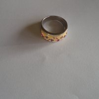 Невероятен сребърен пръстен с камъни 925, снимка 5 - Пръстени - 38766068