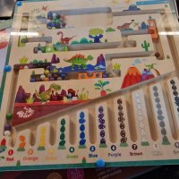 Нов Монтесори Дървен Лабиринт - Идеален Подарък за Деца 3+, снимка 8 - Образователни игри - 43760939