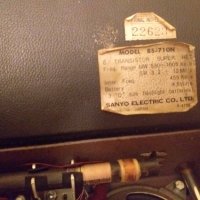 ''SANYO  8S-710N''  1965г  , снимка 2 - Радиокасетофони, транзистори - 28058478