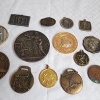 Лот плакети и медали -14броя, снимка 4 - Антикварни и старинни предмети - 43656014