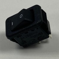  ПРЕВКЛЮЧВАТЕЛ, ROCKER; SPST; Поз.: 2  MR5-110-F5-BBWC-3 CANAL ELECTRONIC  3A/250VAC; черен;, снимка 2 - Друга електроника - 43879129