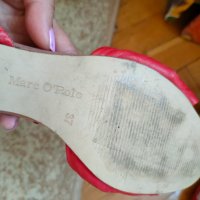 Червени сандали на Marc OPolo, снимка 2 - Сандали - 37678582