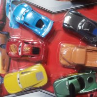 6 бр Макуин Маккуин колите McQueen cars пластмасови колички играчки за игра и торта фигурки, снимка 5 - Фигурки - 37508679