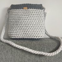 Дамски луксозни плетени чанти ръчно изработени , снимка 9 - Чанти - 34820731