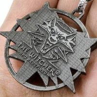 The Witcher Medallion Rpg Redefined Вещерът оригинален медальон от играта, снимка 3 - Колекции - 43657215