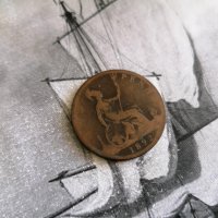 Монета - Великобритания - 1 пени | 1892г., снимка 1 - Нумизматика и бонистика - 33414545