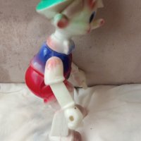 Стара пластмасова кукла Буратино, Пинокио, снимка 2 - Колекции - 43323311