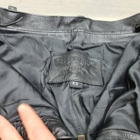 Кожен Рокерски Мото Панталон Размер S XS STEPHANO Ретро Като Нов, снимка 5 - Аксесоари и консумативи - 40760635