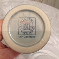 Немски старинни чаши за бира W. Germany Handarbeit  , снимка 6 - Колекции - 39965104