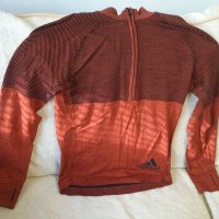 Оригинално Adidas Energy Black Climaheat Primeknit Running Sweatshirt, снимка 3 - Спортни дрехи, екипи - 34613402