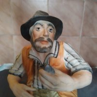 порцеланова статуетка-рибар, снимка 2 - Антикварни и старинни предмети - 32594659