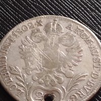 Сребърна монета 20 кройцера 1802г. Франц втори Будапеща Свещена Римска Империя 13638, снимка 10 - Нумизматика и бонистика - 42944300