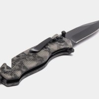 Сгъваем полуавтоматичен нож BOKER B075 - сив, 210/89, снимка 2 - Ножове - 40702771