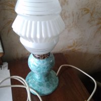 Порцеланова старинна лампа, снимка 1 - Антикварни и старинни предмети - 44028143