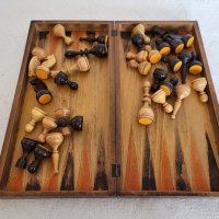 #7 Стар шах ,Шах с табла ,Настолен шах ,настолна игра, шах с табла ,табла , снимка 9 - Шах и табла - 43099064