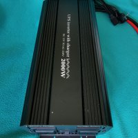 UPS Инвертор + зарядно 2000w / 4000w 12 220v пълна синусоида юпс, снимка 6 - Мрежови адаптери - 36687223