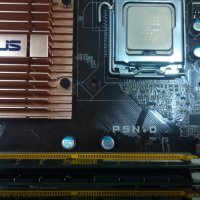 Дънна платка ASUS P5N-D + CPU + RAM Socket 775, снимка 2 - Дънни платки - 43800882