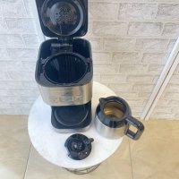 Шварц филтър кафе машина Senya SYBF-CM019 800W 1.5L стъклена кана, снимка 3 - Кафемашини - 43312729