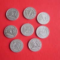 50 пфениг 1920 лот монети пфениги , снимка 1 - Нумизматика и бонистика - 33178140