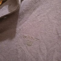 Оригинална фланелка с яка Gant - размер М - 10лв, снимка 2 - Тениски - 43009977