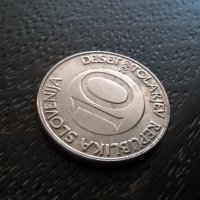 Mонета - Словения - 10 толара | 2000г., снимка 1 - Нумизматика и бонистика - 27241374