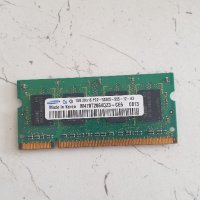 RAM DDR2 PC2 1 GB за лаптоп 2бр. , снимка 2 - Части за лаптопи - 38328464