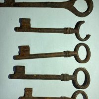 Лот стари ключове, снимка 2 - Антикварни и старинни предмети - 43633352