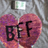 Тениска BFF - размер 164, снимка 4 - Детски тениски и потници - 32793941