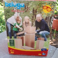 Забавна игра за навън - Beluga Super Kubb 6+, снимка 2 - Други игри - 28541434
