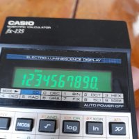 Стар калкулатор Casio FX-135, снимка 6 - Други ценни предмети - 43340501
