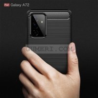 Samsung Galaxy A72 (5G) Карбонов Удароустойчив Гръб, снимка 6 - Калъфи, кейсове - 32469652