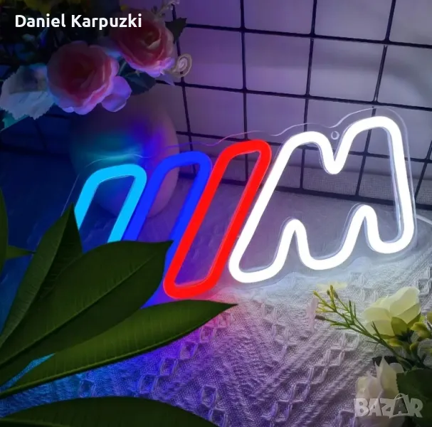 BMW M-power светеща табела, снимка 1