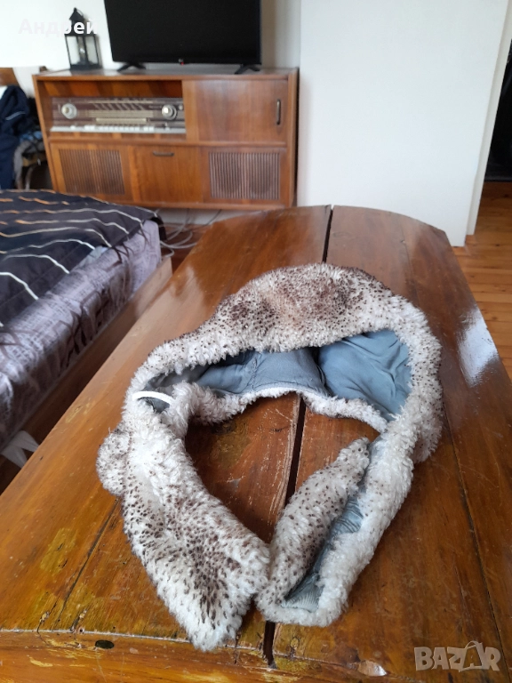 Стара детска шапка ушанка, снимка 1