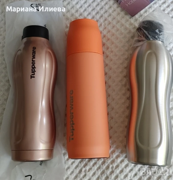 Tupperware- термоси и бутилки купи за тесто, снимка 1
