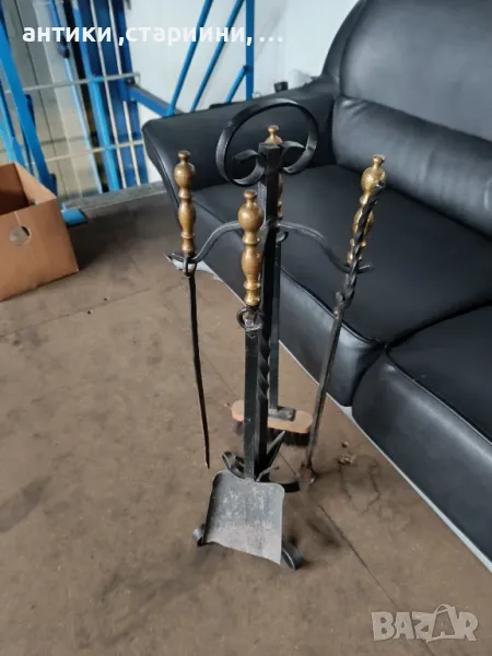 антикварни аксесоари за камина , снимка 1