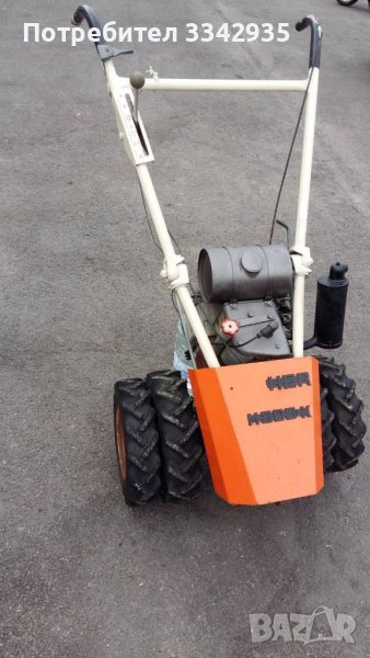 Мощен четиритактов мотоблок bucher , снимка 1